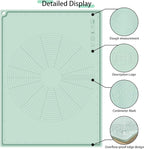 Silicone Baking Mat 32" x 24", Extra Thick Non-stick Pastry Mat with Measurements and Edge Heightening, Food Grade Silicone for Countertop Dough Rolling (With Dough Scraper/Pastry Brush/Cable Tie)