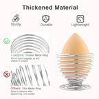 Luxspire Beauty Sponge Blender Holder, Sponge Makeup Blender Holder, Makeup Powder Puff Sponge Holder Beauty Tool Dryer Drying Rack Egg Powder Puff Display Stand - Silver