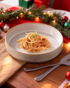 famiware Star 7.5" Pasta Bowls Set, Salad Bowl Set of 6, Double Reactive Glaze, Stackable, Perfect for Your Friend for Housewarming, Thanksgiving, Christmas, Cappuccino White (Pack of 3)