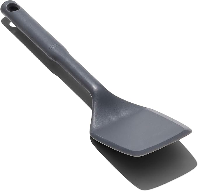 OXO Good Grips Silicone Everyday Flexible Turner, 719812689821, Peppercorn, us:one Size
