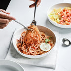 Selamica Porcelain 8.6 inch Salad Pasta Bowls, 34 OZ Bowls Plates, Wide and Shallow Serving bowls, Microwave & Dishwasher Safe, Sturdy & Stackable, Set of 6(White)