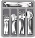 40-Piece Silverware Set with Organizer, EWFEN Heavy Duty Stainless Steel Flatware Set for 8, Food-Grade Tableware Cutlery Set, Utensil Sets for Home Restaurant, Mirror Finish, Dishwasher Safe