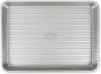 USA Pan Bakeware Nonstick Quarter Sheet Pan, Baking Sheet Aluminized Steel, Pan Measures: 13 x 9.5 x 1 inches