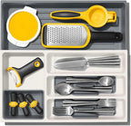 OXO Good Grips Kitchen Drawer, Expandable Utensil Organizer, White