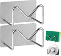 Luckyiren 2-Pack Stainless Steel Sponge Holder, Kitchen Sink Caddy Organizer, SUS304 Rustproof, Brushed Finish