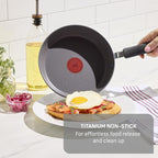 T-Fal Ultimate Hard Anodized Nonstick 13 Piece Cookware Set, Oven Safe Up to 400°F, Pots and Pans Set, Includes Frying Pans, Saucepan, Stockpot, Cooking Utensils, Grey