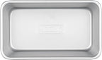 Viking Premium 9-Inch Nonstick Ceramic Bread Loaf Pan, Made without PFAS, Heavy Gauge Aluminized Steel Baking Pan for Bread and Cake, Reinforced Iron Frame, Even Heating, Oven Safe to 475F, Silver