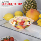 Stock Your Home 18oz Clear Plastic Salad Bowls with Lids Disposable (50 Pack) Mini Takeout Container with Snap on Lid for Fruit Salads, Quinoa, Lunch and Meal Prep, Acai Bowl, To-Go Party Containers