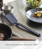 Yamazaki Home Tower Silicone Kitchen Utensils, Black - Spatula - Silicone