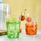 RACETOP 10 oz Clear Disposable Plastic Cups 200 Pack, Clear Plastic Cups Tumblers, Heavy-duty Party Glasses, Disposable Cups