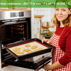 4 Pack Reusable Silicone Baking Mat for Ninja ST100 and ST101 Foodi 2-in-1 Flip Toaster (9.5"L x 5.5"W)