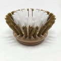 LOLA Replacement Head for The Original Dishwashing & Vegetable Brush, Birch Hardwood & Nylon Poly Bristles, Reusable & Washable - 1 Pack