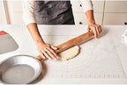 King Arthur Baking Company Rolling Mat, Non-Slip Non-Stick Silicone Baking Mat, For Kneading, Rolling, And Measuring Dough