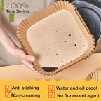 Air Fryer Liners Disposable 4QT/5QT for Chefman Air Fryer, 7.5 Inch 150Pcs Parchment Paper Liners for Chefman 4QT Compact Airfryer & TurboX 4-in-1 Air Fryer 5-Quart