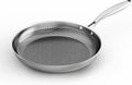 COOKER KING 8-Inch Stainless Steel Pan, Hybrid Nonstick Frying Pan, Skillet, 3-Ply Clad Cookware, Even Heat Distribution, Dishwasher & Oven Safe, with Stay-Cool Handle, Induction Compatible
