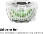 OXO Good Grips Little Salad & Herb Salad Spinner, Fruit Washer and Lettuce Spinner