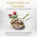 GOTHAM STEEL 14 Inch Frying Pan, Extra Large Frying Pan Skillet for Family Cooking, Non Toxic Ceramic Nonstick Coating PFOA PFOS Free, Ergonomic Stay Cool Handle, Oven and Diswasher Safe