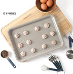 Calphalon Legacy 13 x 9 Inch PFA Free Nonstick Cookie Sheet - Taupe