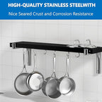 Stainless Steel Cookware Set, 5-ply cookware，8-Piece Pots and Pans Set, 316L Professional Grade, Oven and Broiler Safe to 650°F, Dishwasher Safe, Durable, Induction Compatible, Silver