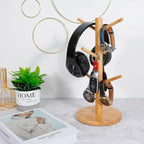 MyLifeUNIT Mug Holder Tree, Coffee Cup Holder with 6 Hooks (Yellow)