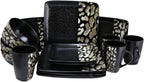 Elama's Savannah 16 Piece Stoneware Dinnerware Set