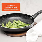 IMUSA 10” Bistro Ceramic Nonstick Fry Pan with Bakelite Handle