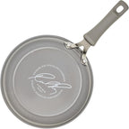 Rachael Ray Cook + Create Nonstick Frying Pan/Skillet, 8.5 Inch, Gray