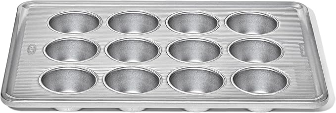 OXO Good Grips Non-Stick Pro Clear Coated Metal Bakeware 12 Cup Muffin Pan, Muffin Pan