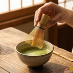 Clay&Fire Matcha Whisk, Handcrafted Bamboo Whisk for Matcha Powder, Traditional Japanese Chasen for Matcha Stirrer, 100% Natural Matcha Wisk