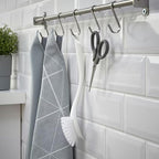 Ikea Easily Handable White Dish-Washing Brush (Pack of 2)
