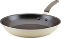 Rachael Ray Cook + Create Nonstick Frying Pan/Skillet, 12.5 Inch - Almond