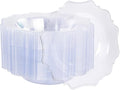 COLOSUS 60 Clear Plastic Bowls, 12 oz Disposable Soup Bowls, Premium Plastic Dessert Bowl,Heavy-duty Salad Bowl for Party,Wedding,Dinner,and Catering
