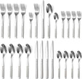 Silverware Set 20-Piece Stainless Steel Flatware Set for 4 Cutlery Utensil Sets Includes Forks Spoons Knives for Home Restaurant Hotel