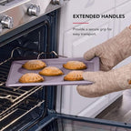 KitchenAid 10 x 15-In Nonstick Swiss Engineered Aluminized Steel Cookie Slider, Dishwasher Safe, Wildflower