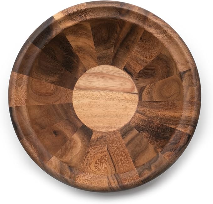 Ironwood Gourmet Acacia Wood Large Salinas Fruit and Salad Bowl