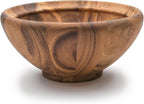 Ironwood Gourmet Acacia Wood Large Salinas Fruit and Salad Bowl