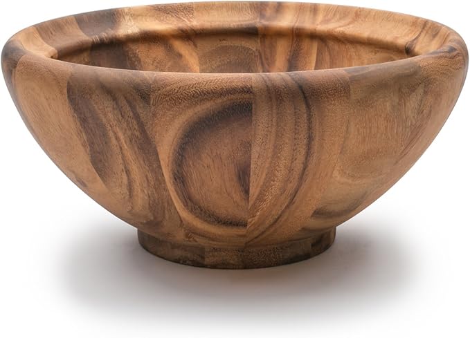 Ironwood Gourmet Acacia Wood Large Salinas Fruit and Salad Bowl