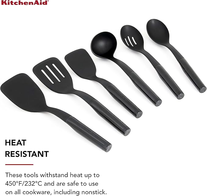 KitchenAid Universal Tool Set, 6 Piece, Black