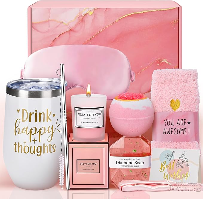 Gift Baskets for Women: Mothers Day Gifts for Mom Wife Women Her Easter Basket Christmas Birthday Valentines Day Stocking Stuffers for Friend Sister Teen Girls Grandma Coffee Mug Set