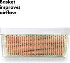 OXO Good Grips GreenSaver Produce Keeper - Large,White (Pack of 4)