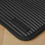 KITCHENAID Ribbed Soft Silicone Pot Holder 2-Pack Set, Matte Black, 7"x9"