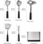 OXO Good Grips Stainless Steel Prep & Serve Kitchen Tool 6pc Set