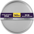 Wilton 10 Inch Round Cake Pan, Even Heating Aluminum Bakeware, Made without PFAS, Packaging May Vary