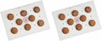 King Arthur Baking Company Cookie Mat, Oven Safe Silicone Reusable Baking Mat, For Precise Cookie Dough Spacing And Placement, Fits Half-Size Pans (Pack of 2)