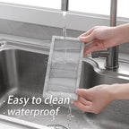 Small Bathroom Vanity Silicone Tray for Counter, Rectangle Dish Soap and Sponge Holder for Kitchen Sink, Perfume Organizer for Dresser, Marble Grey