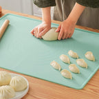 Silicone Baking Mat, 20"X16" Extra Large Non-stick Silicone Mat With High Edge, Food Grade Silicone Dough Rolling Mat For Making Cookies, Macarons, Multipurpose Mat, Countertop Mat, Placemat