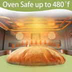 Silicone Baking Mat Roll, 12 IN x 6 FT, Non-Stick, Reusable, Heat-Resistant Baking Sheet for Oven, Air Fryer, Pastry, Dough, Bread, Non-Slip Kitchen Counter Mat