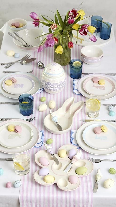 Oneida 898189 Bunny Hop Accent Plates, Set Of 4