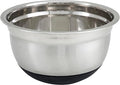 Winco 8 Quart Heavy-Duty Stainless Steel Mixing Bowl with Non-Slip Base