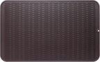 MicoYang Silicone Dish Drying Mat for Multiple Usage,Easy clean,Eco-friendly,Heat-resistant Silicone Mat for Kitchen Counter or Sink,Refrigerator or Drawer Liner Coffee 3XL 28 inches x 18 inches